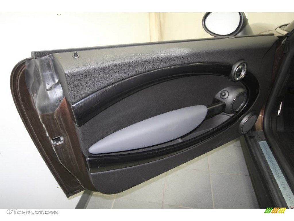 2011 Cooper S Hardtop - Hot Chocolate Metallic / Carbon Black photo #15