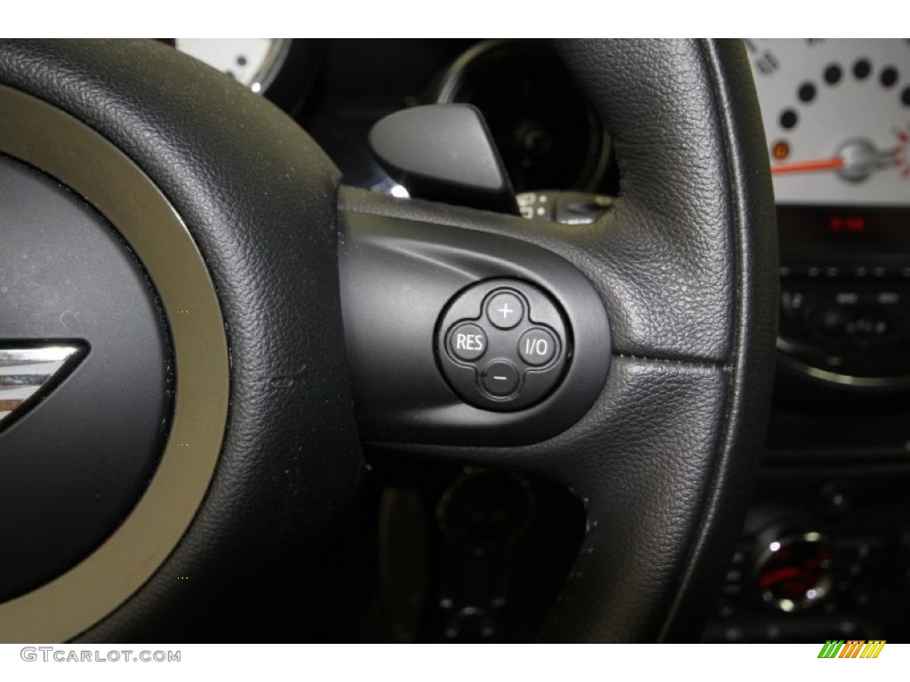 2011 Cooper S Hardtop - Hot Chocolate Metallic / Carbon Black photo #24