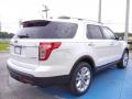 2013 Oxford White Ford Explorer XLT  photo #3