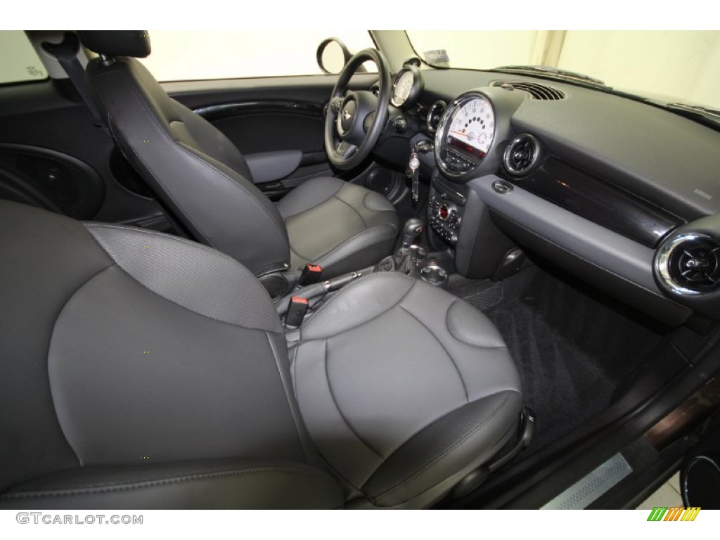 2011 Cooper S Hardtop - Hot Chocolate Metallic / Carbon Black photo #29