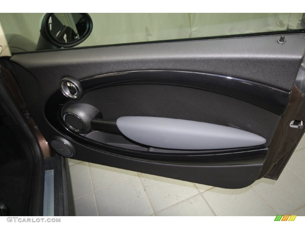 2011 Cooper S Hardtop - Hot Chocolate Metallic / Carbon Black photo #30