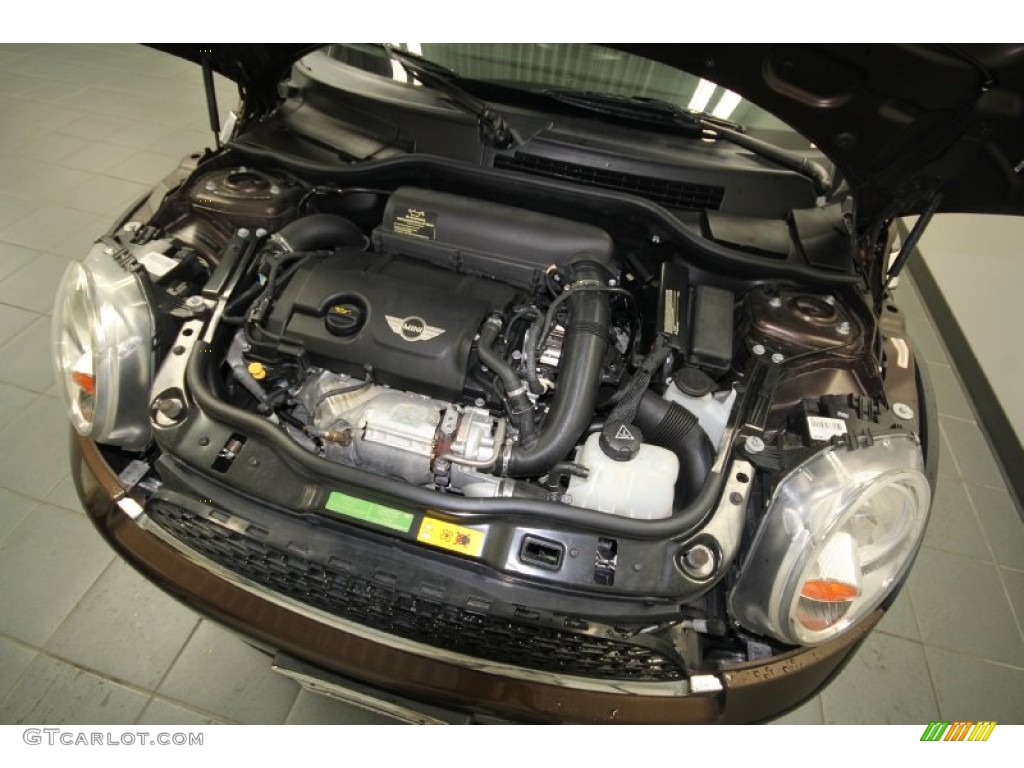 2011 Cooper S Hardtop - Hot Chocolate Metallic / Carbon Black photo #33