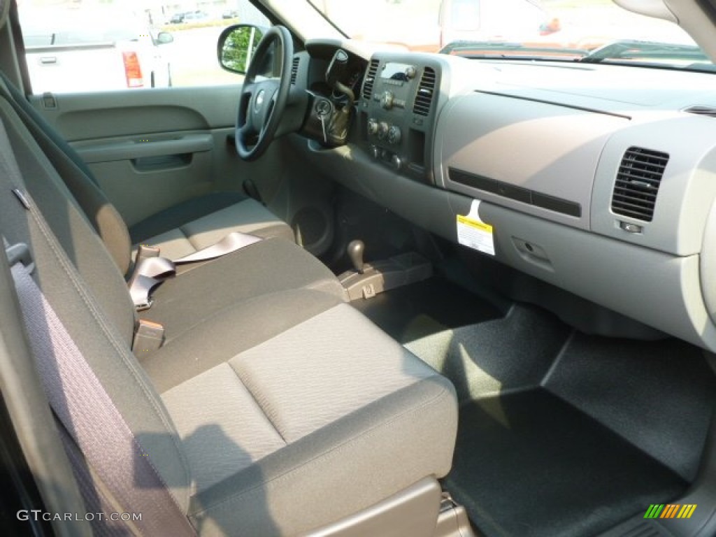 2012 Silverado 1500 Work Truck Extended Cab 4x4 - Black / Dark Titanium photo #10