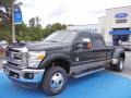 2012 Green Gem Metallic Ford F350 Super Duty Lariat Crew Cab 4x4 Dually  photo #1
