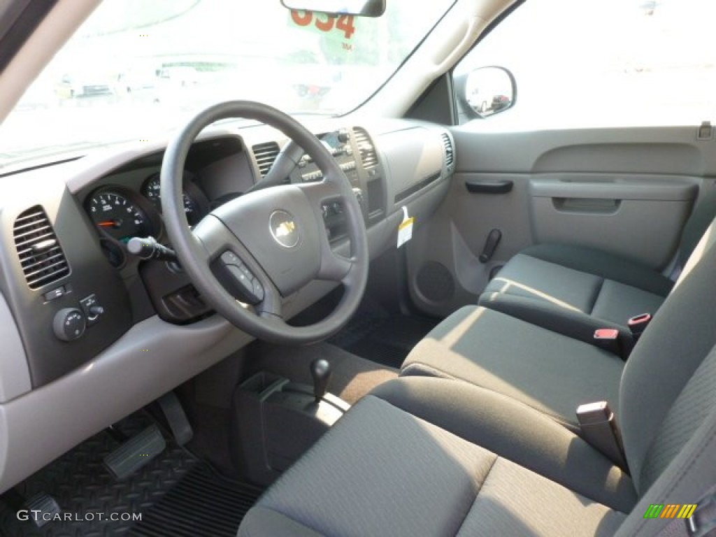 2012 Silverado 1500 LS Regular Cab 4x4 - Mocha Steel Metallic / Dark Titanium photo #15