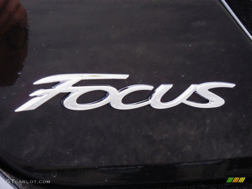 2012 Focus SEL 5-Door - Tuxedo Black Metallic / Charcoal Black photo #4