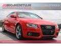 Brilliant Red 2009 Audi A5 3.2 quattro Coupe