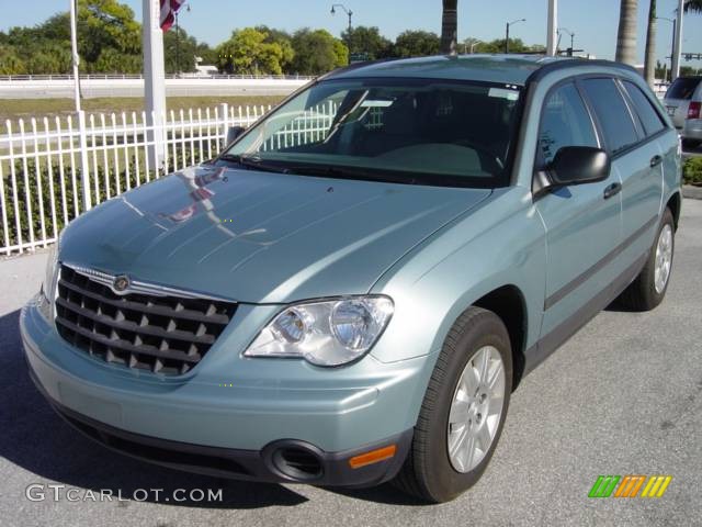 2008 Pacifica LX - Clearwater Blue Pearlcoat / Pastel Slate Gray photo #2