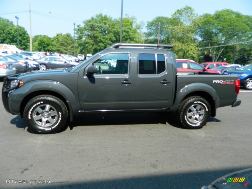 Night Armor Metallic 2011 Nissan Frontier Pro-4X Crew Cab 4x4 Exterior Photo #66966181