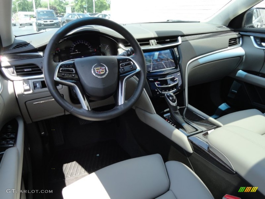 Shale/Cocoa Interior 2013 Cadillac XTS Luxury AWD Photo #66966640