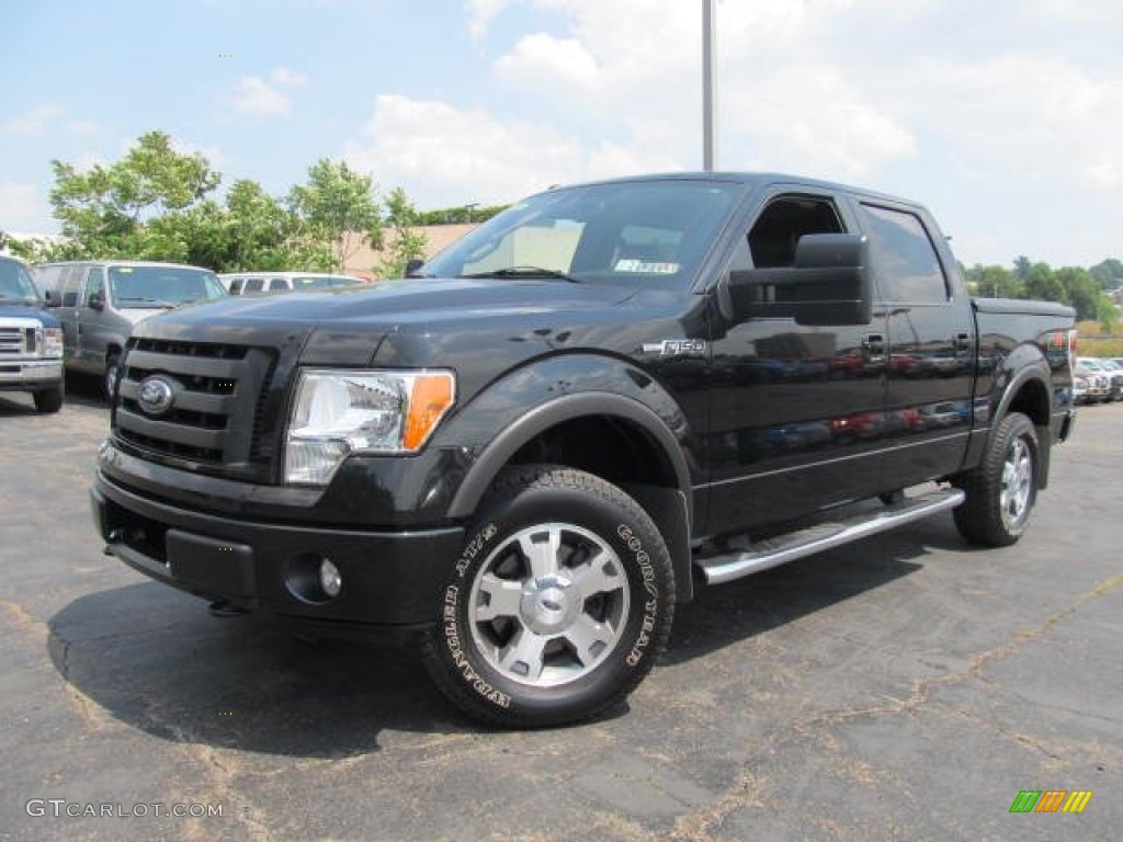 2010 F150 FX4 SuperCrew 4x4 - Tuxedo Black / Black photo #1