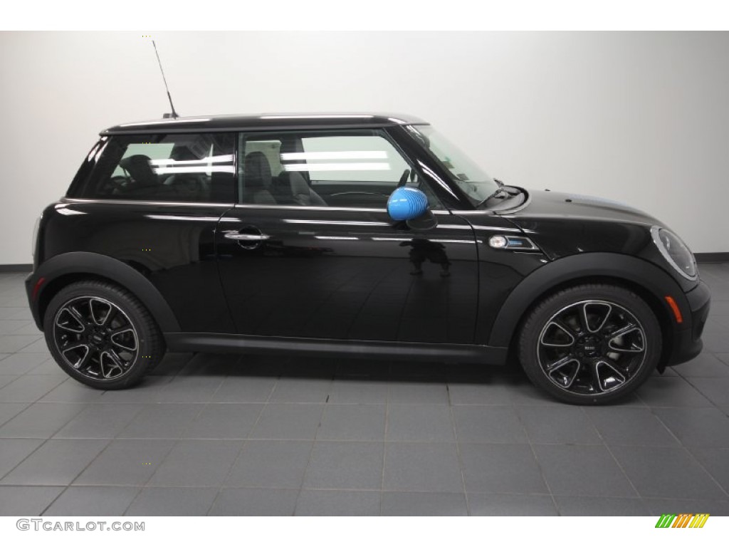 Midnight Black Metallic 2012 Mini Cooper Hardtop Bayswater Package Exterior Photo #66967129