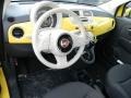 2012 Giallo (Yellow) Fiat 500 Pop  photo #6
