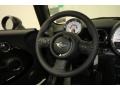 2012 Mini Cooper Bayswater Punch Rocklite Anthracite Leather Interior Steering Wheel Photo