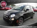 2012 Nero (Black) Fiat 500 Sport  photo #1