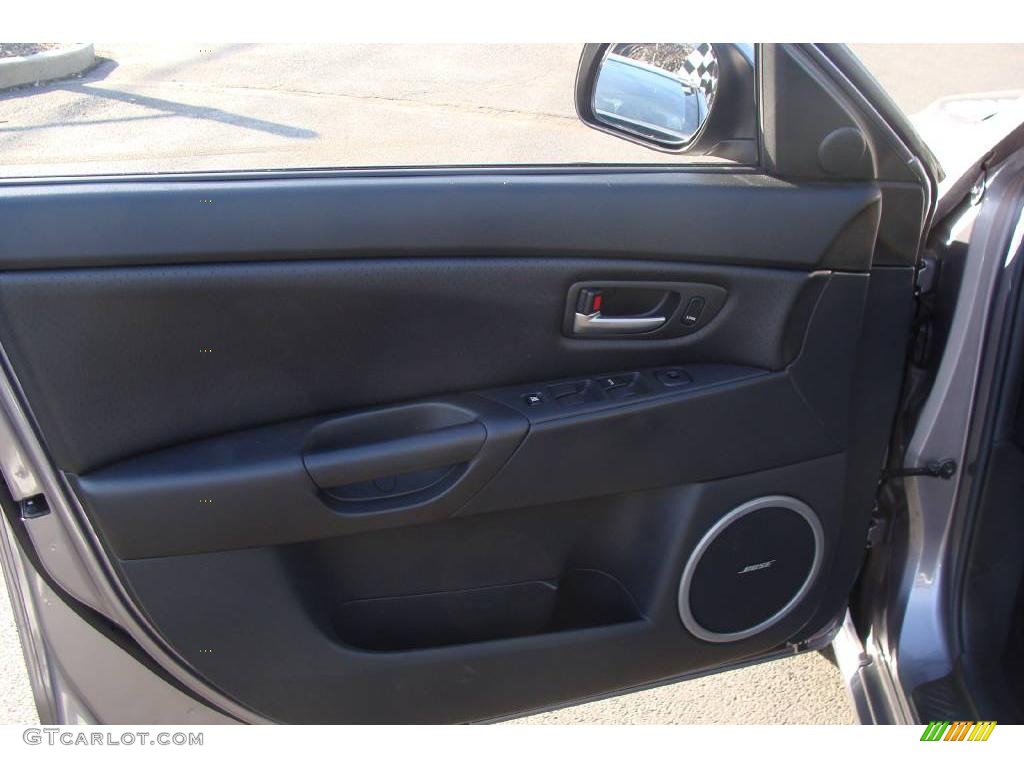 2006 MAZDA3 s Touring Hatchback - Titanium Gray Metallic / Black photo #6