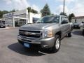 2009 Graystone Metallic Chevrolet Silverado 1500 LT Z71 Crew Cab 4x4  photo #2