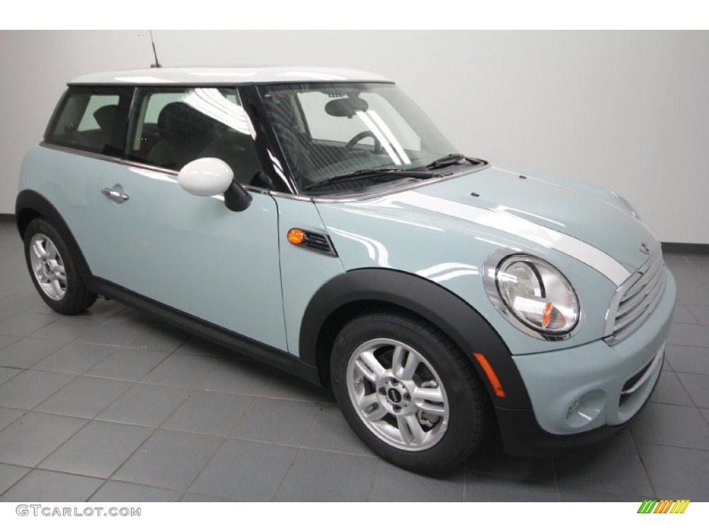 Ice Blue 2012 Mini Cooper Hardtop Exterior Photo #66967924