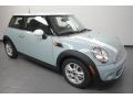 Ice Blue 2012 Mini Cooper Hardtop Exterior