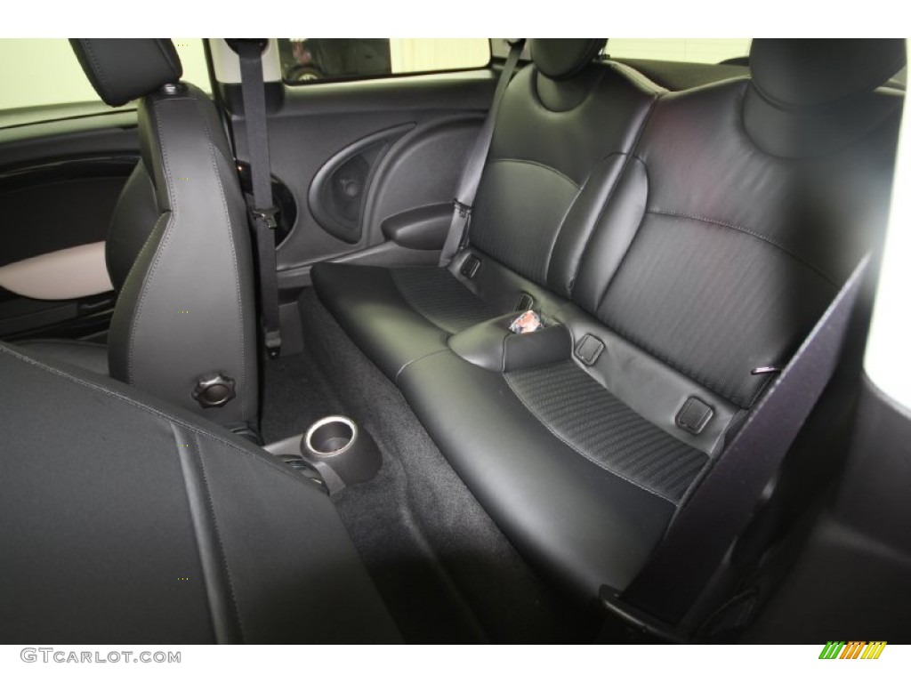 Carbon Black Interior 2012 Mini Cooper Hardtop Photo #66968473