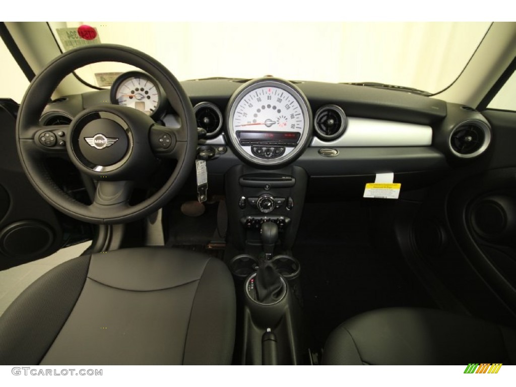 2012 Cooper Hardtop - British Racing Green II Metallic / Carbon Black photo #3