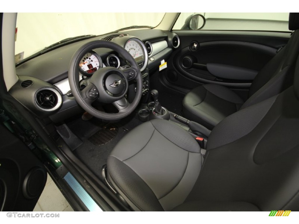 2012 Cooper Hardtop - British Racing Green II Metallic / Carbon Black photo #11