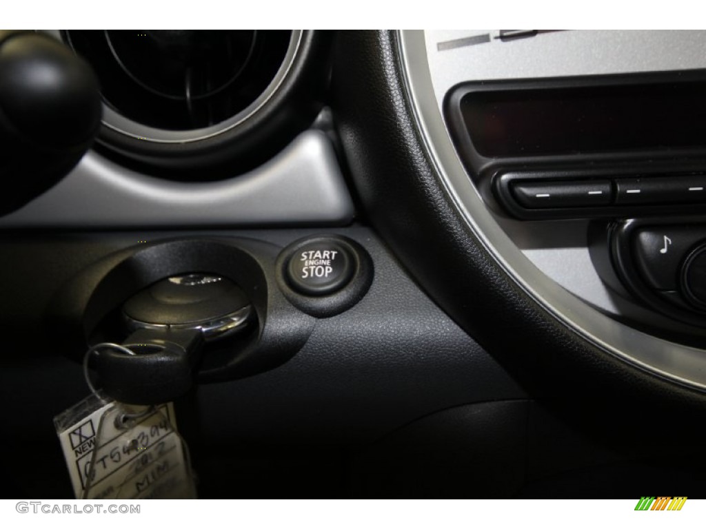 2012 Cooper Hardtop - British Racing Green II Metallic / Carbon Black photo #19