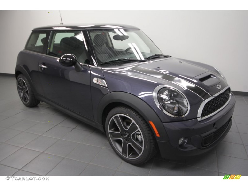 2012 Cooper S Hardtop - Highclass Gray Metallic / Carbon Black photo #1