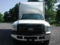 2007 Oxford White Ford F350 Super Duty XLT Regular Cab 4x4 Moving Truck  photo #2