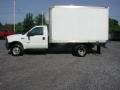 Oxford White - F350 Super Duty XLT Regular Cab 4x4 Moving Truck Photo No. 6