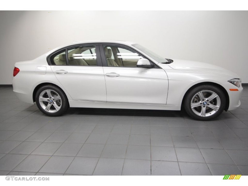 Mineral White Metallic 2012 BMW 3 Series 328i Sedan Exterior Photo #66969622