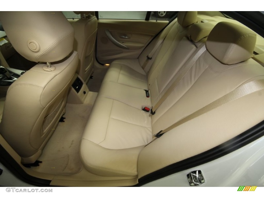 2012 BMW 3 Series 328i Sedan Rear Seat Photo #66969718