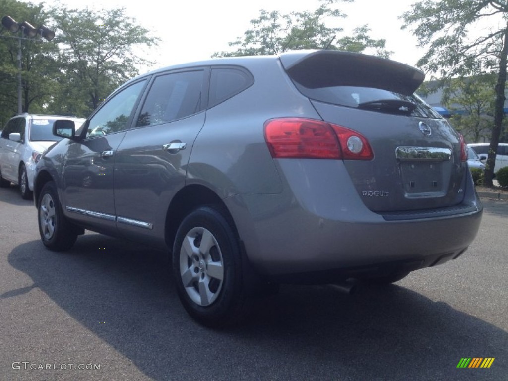 2011 Rogue S AWD - Platinum Graphite / Black photo #11