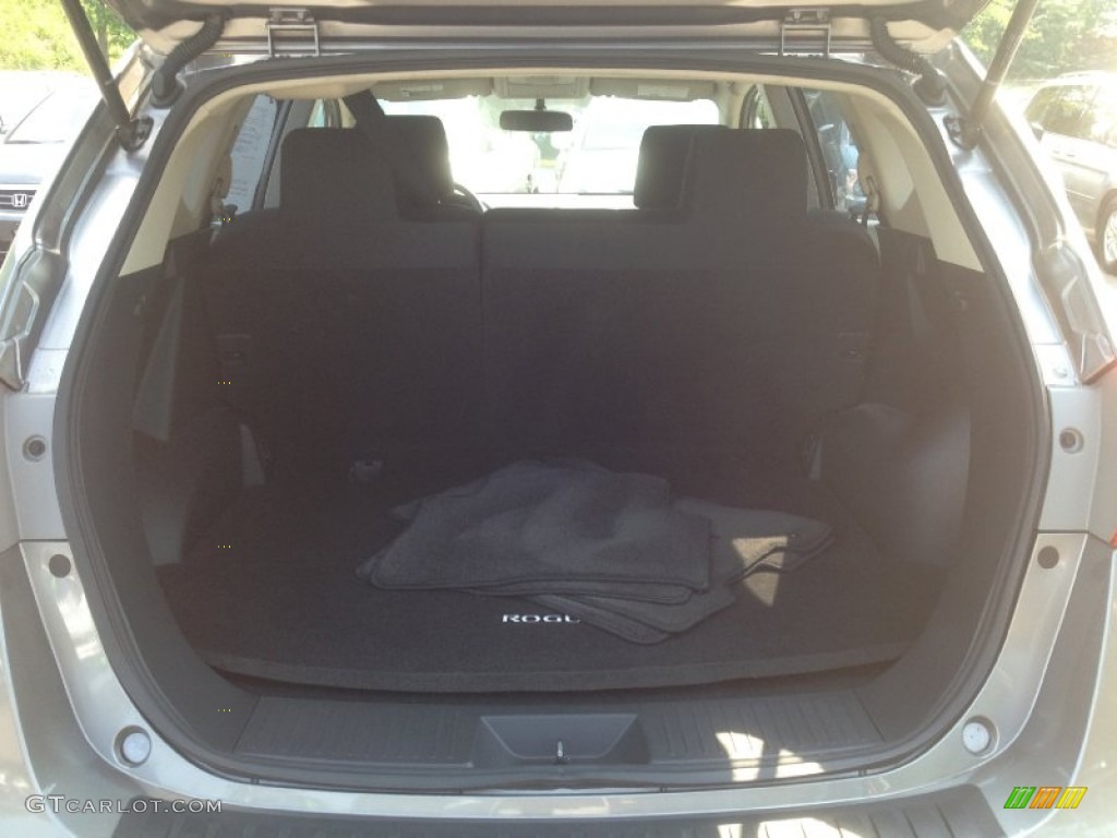 2011 Rogue S AWD - Platinum Graphite / Black photo #13