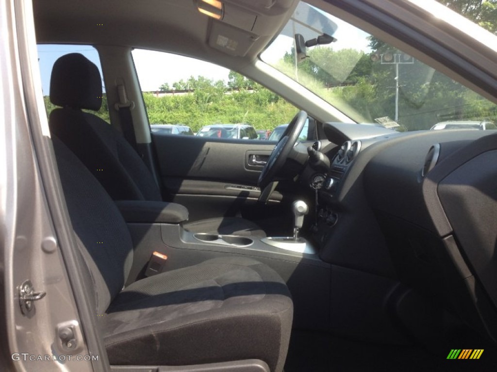 2011 Rogue S AWD - Platinum Graphite / Black photo #15