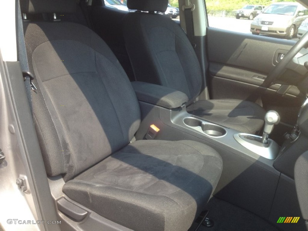 2011 Rogue S AWD - Platinum Graphite / Black photo #17