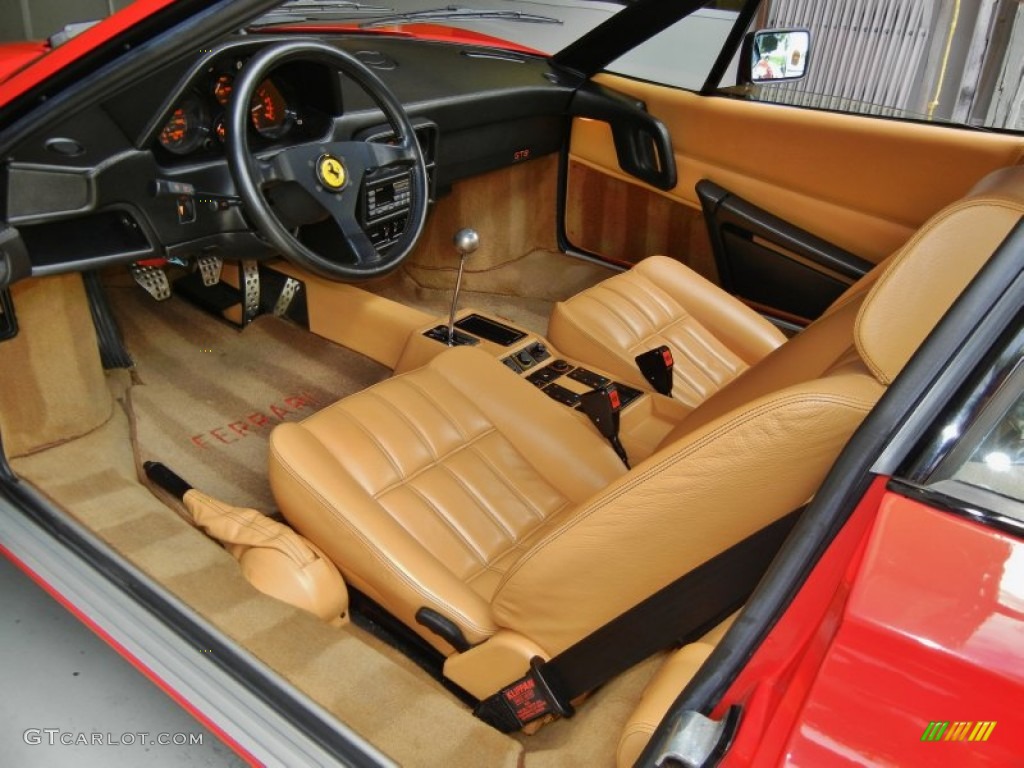 Beige Interior 1989 Ferrari 328 GTB Photo #66970642