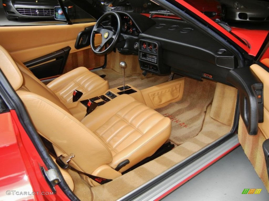 Beige Interior 1989 Ferrari 328 GTB Photo #66970690