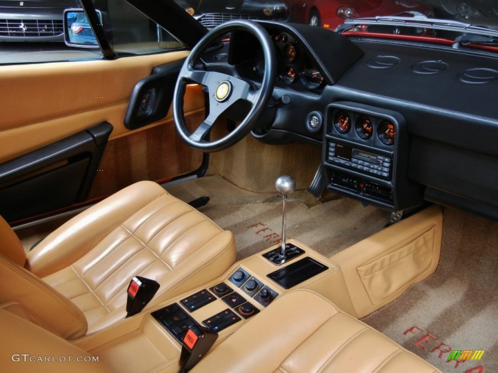 Beige Interior 1989 Ferrari 328 GTB Photo #66970735