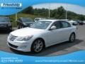 White Satin Pearl - Genesis 3.8 Sedan Photo No. 3