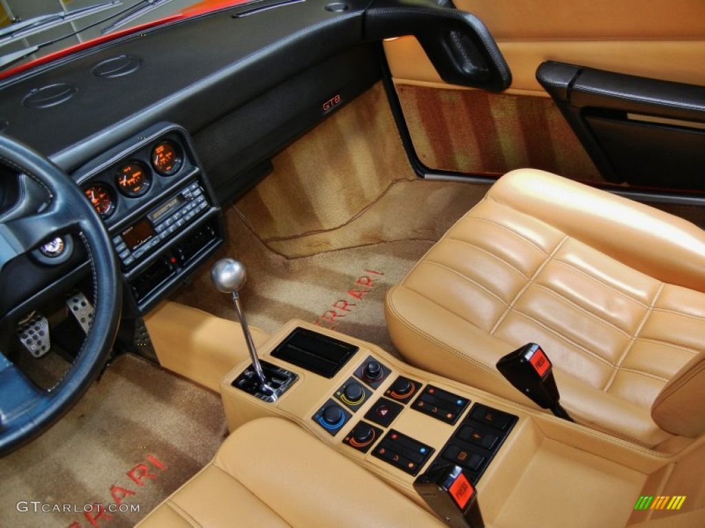 Beige Interior 1989 Ferrari 328 GTB Photo #66970798