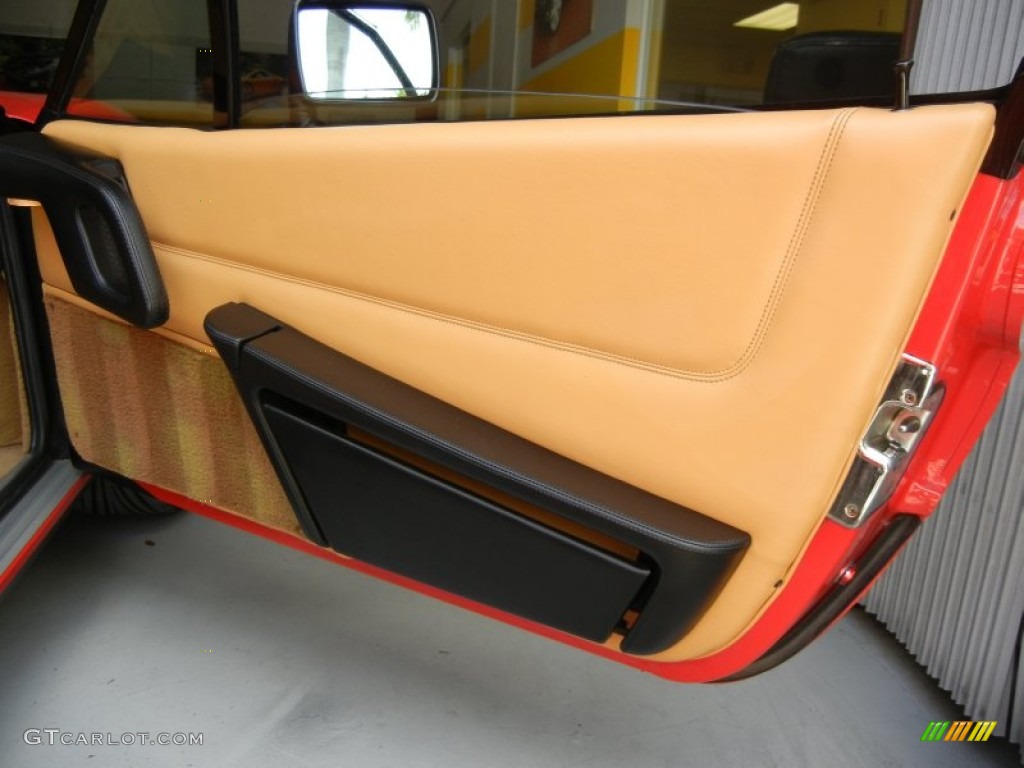 1989 Ferrari 328 GTB Beige Door Panel Photo #66970816
