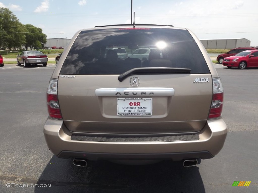 2004 MDX Touring - Sandstone Metallic / Saddle photo #6
