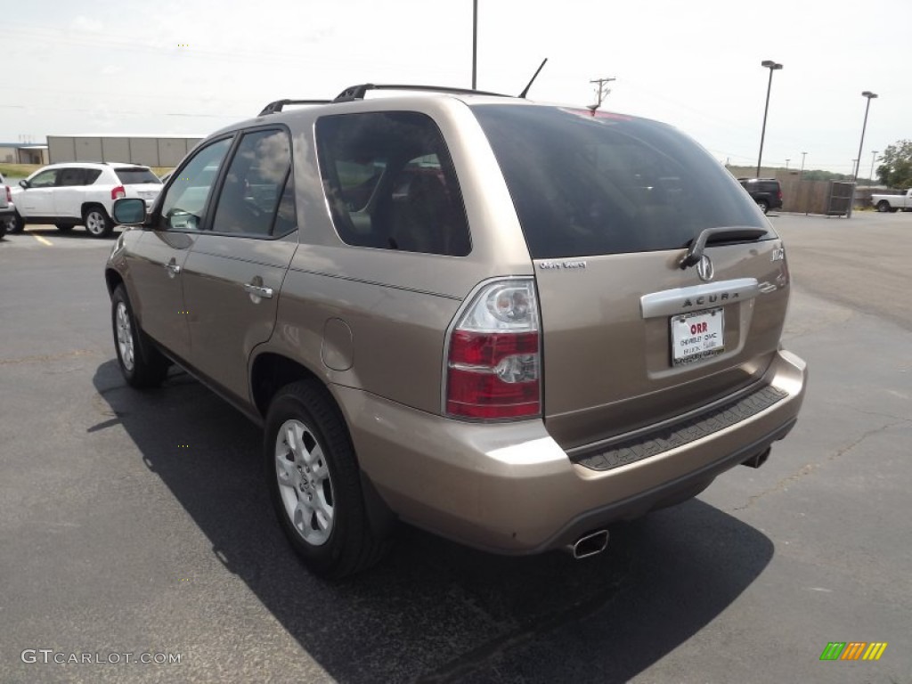 2004 MDX Touring - Sandstone Metallic / Saddle photo #7