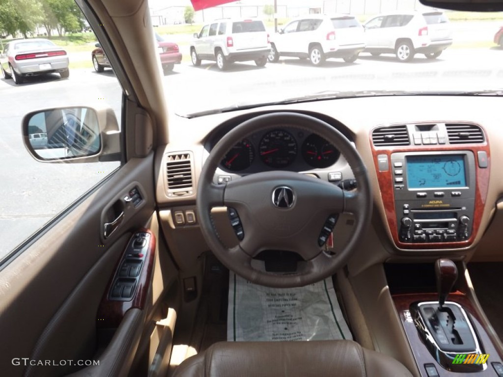 2004 MDX Touring - Sandstone Metallic / Saddle photo #9