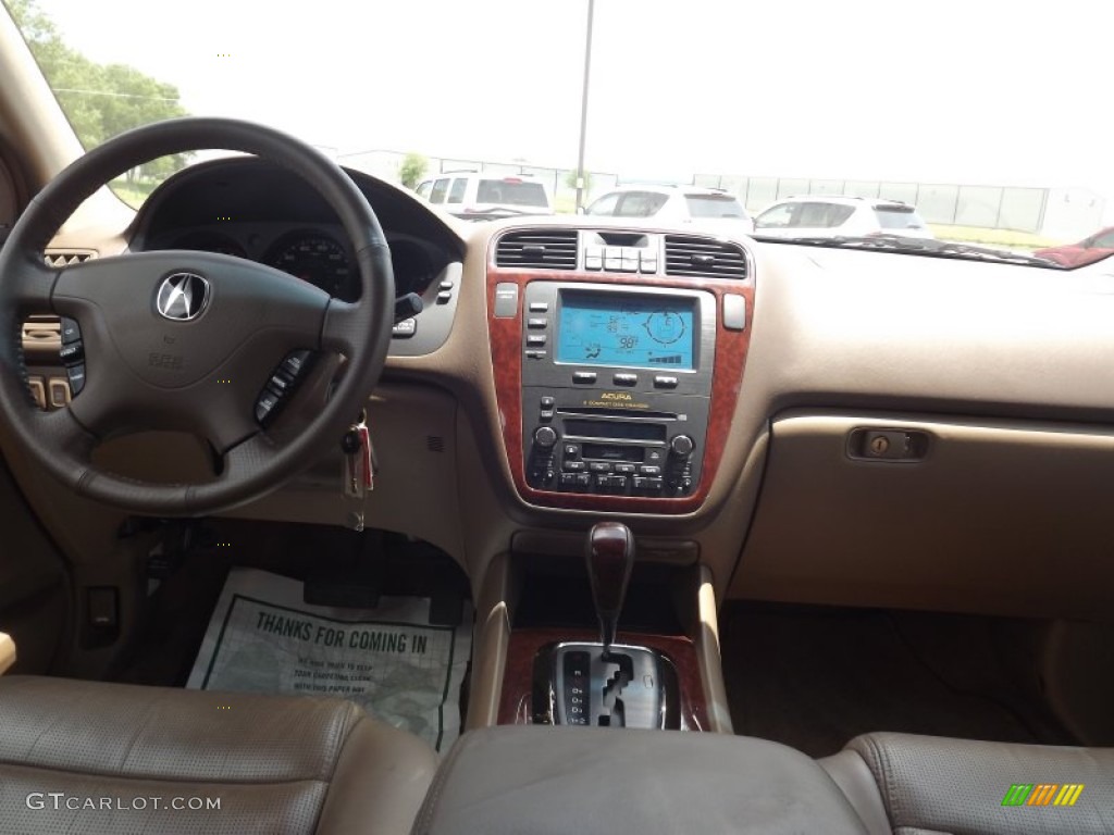 2004 MDX Touring - Sandstone Metallic / Saddle photo #10