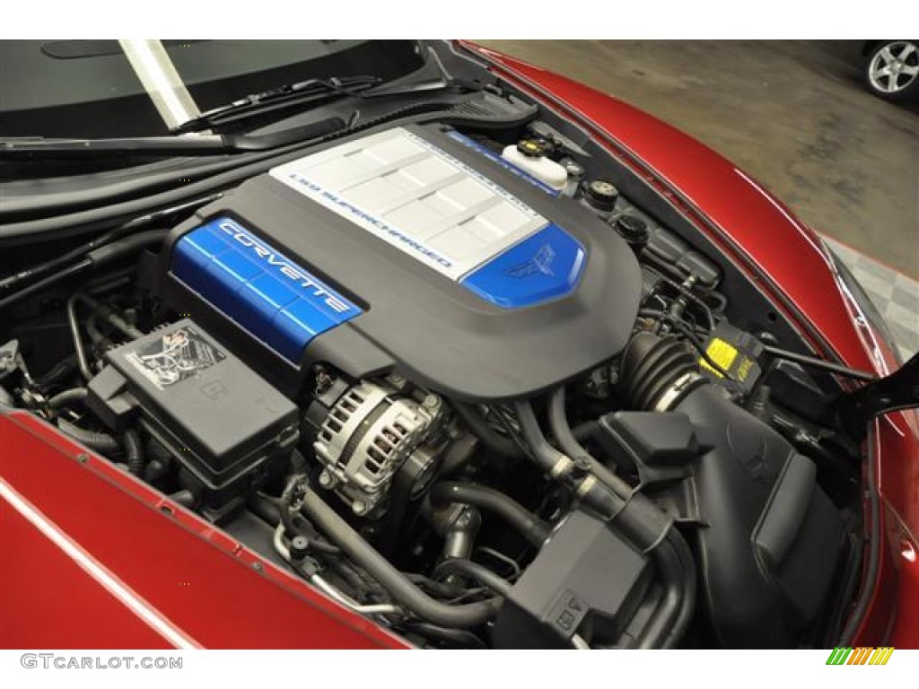 2010 Chevrolet Corvette ZR1 6.2 Liter Supercharged OHV 16-Valve LS9 V8 Engine Photo #66971098