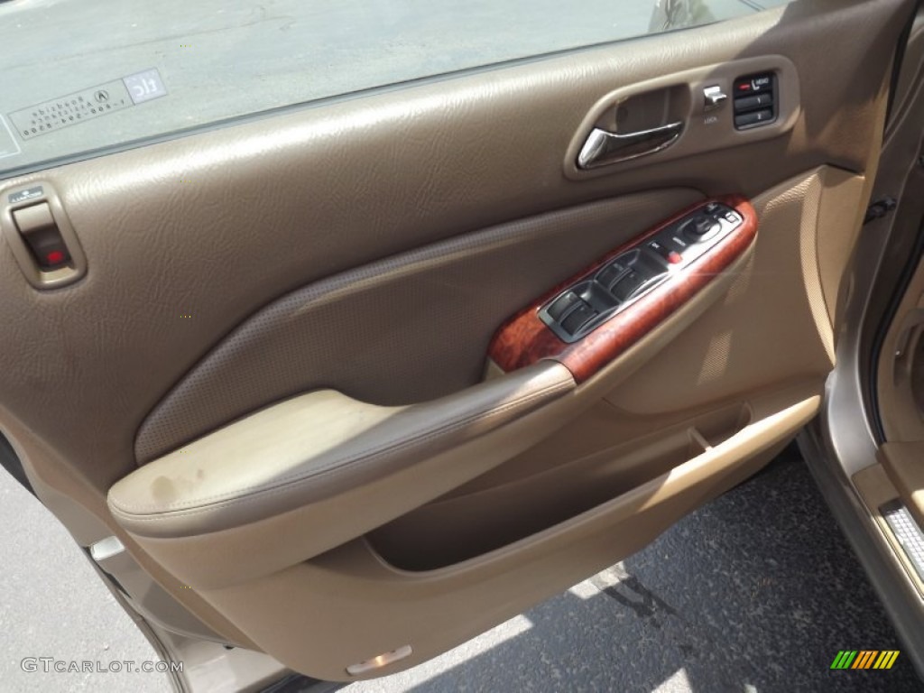 2004 MDX Touring - Sandstone Metallic / Saddle photo #12