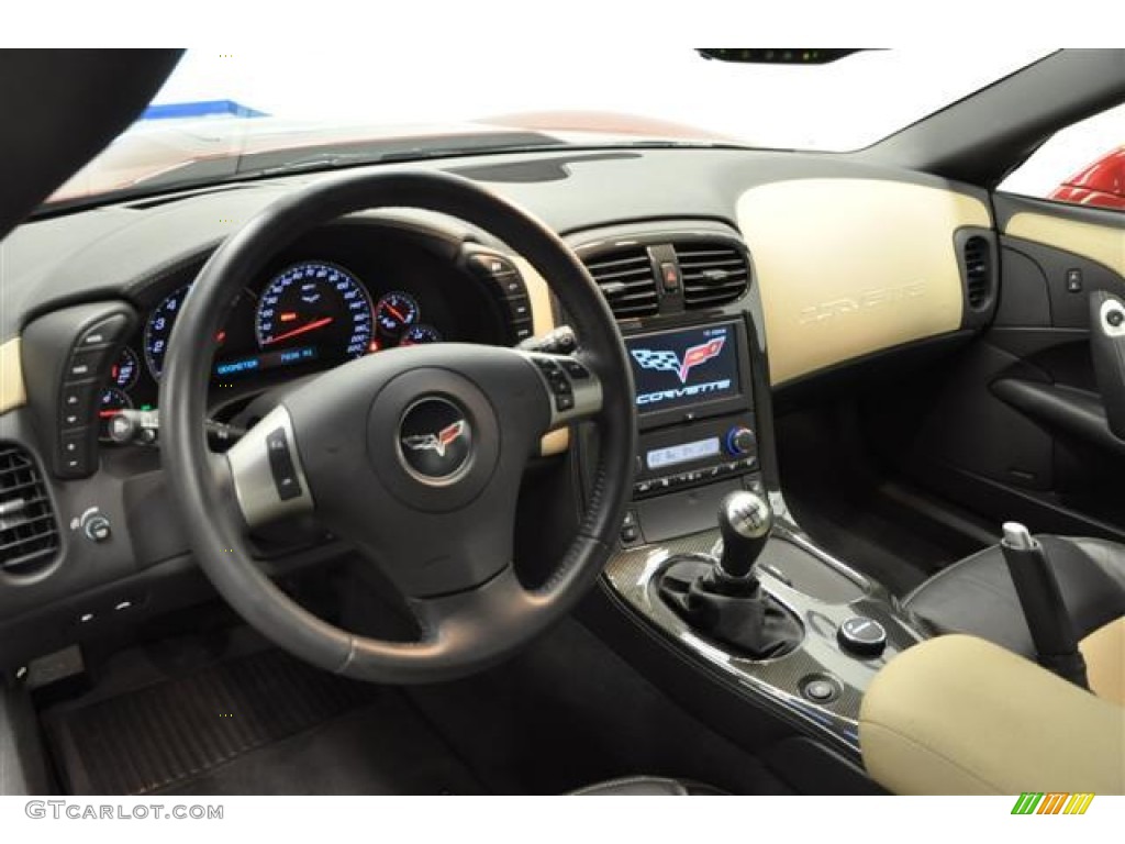 2010 Chevrolet Corvette ZR1 Cashmere Dashboard Photo #66971134