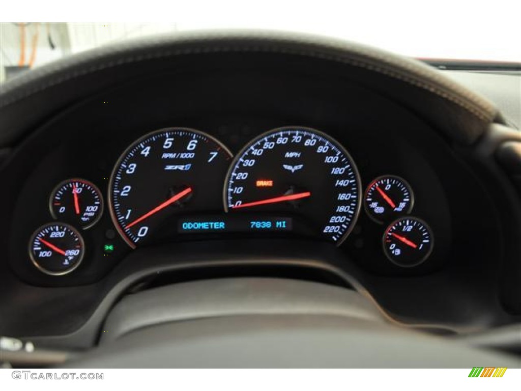 2010 Chevrolet Corvette ZR1 Gauges Photo #66971143